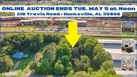Huntsville Land with Redevelopment Potential
