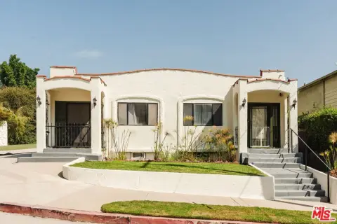 Spanish-Style Three-Unit Triplex