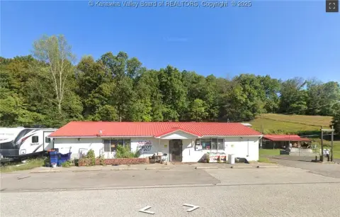 Convenience Store and Single-Pump Gas Station