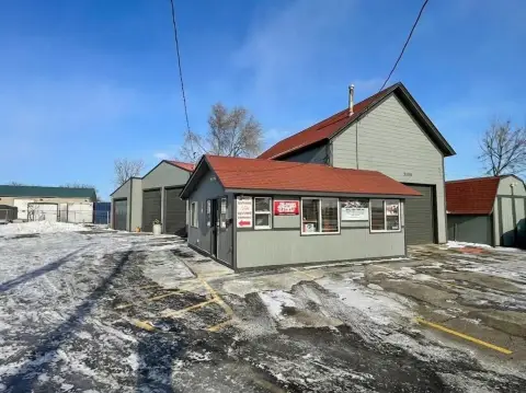 Auto Shop with Four Drive-In Doors