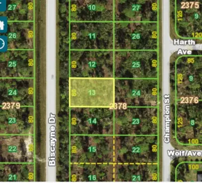 Residential Lot in Port Charlotte