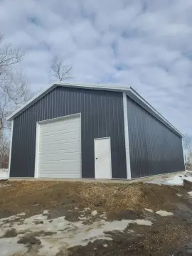 New Steel Building on .42 Acres