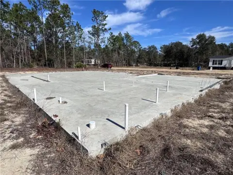 Homesite with Foundation Near Jesup