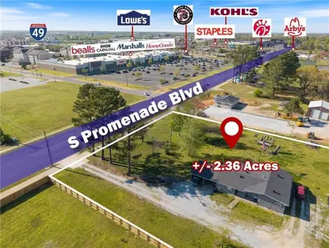 Prime Rogers Land Redevelopment Opportunity