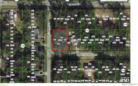 Residential Building Lot with Trees