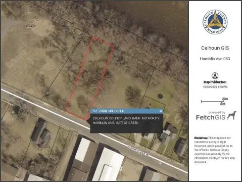 Vacant Land in Battle Creek