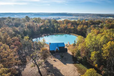 Ozark Land with Riverfront Cabin