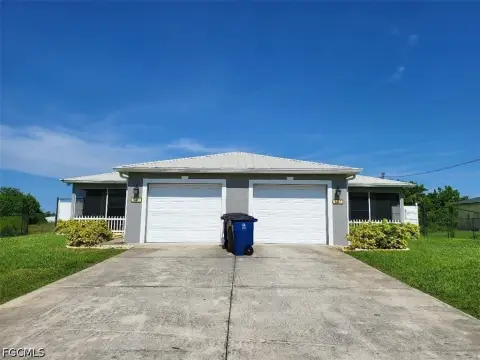 Duplex with Metal Roof Hurricane Protection