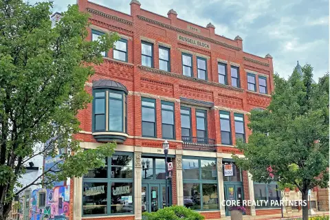 Historic Landmark Building in Downtown