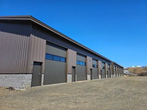 Self-Storage Facility with Garage Doors