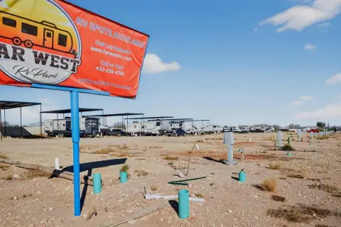 RV Park With Covered Spaces