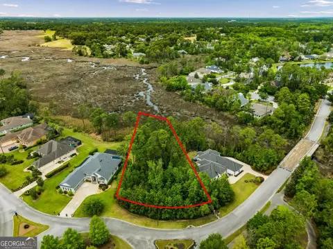 Marshfront Homesite in Gated Community