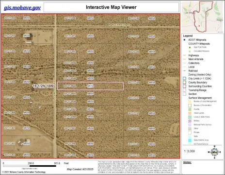 Vacant Land in Yucca, AZ
