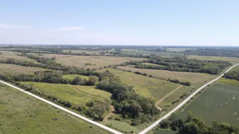 Farmland with Timber and Pond