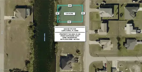 Waterfront Lot in Cape Coral