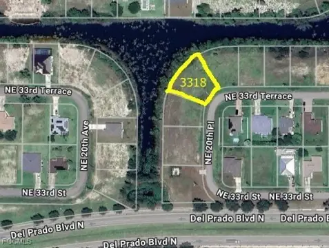 Oversized Corner Lot in Cape Coral