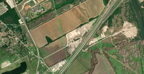 Large Development Land Tract