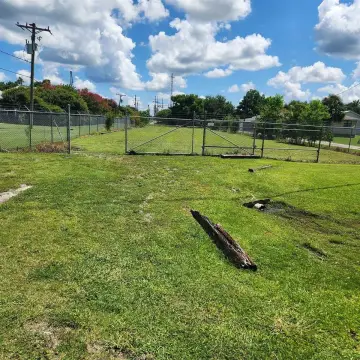 Fenced Commercial Land