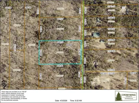 Wooded Land Near Crosslake, MN