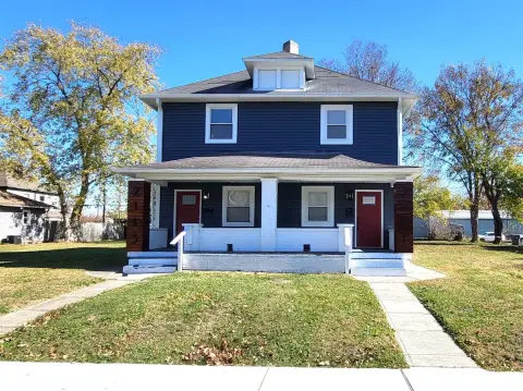 Duplex with Remodeled Unit