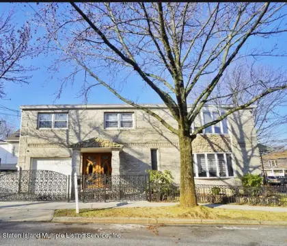 All-Brick Two-Family Ranch