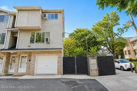 Duplex with Built-In Garage