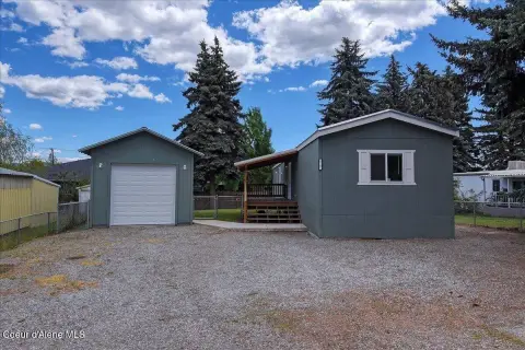 Manufactured Home with Large Shop