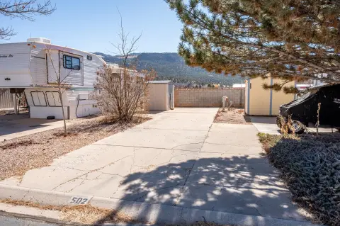 RV Lot with Mountain Views