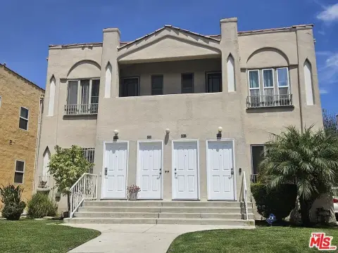 Spanish-Style Quadplex with Garages