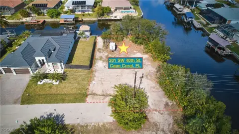 Oversized Canal Lot For Sale