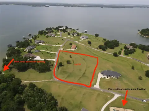 Elevated Corner Waterfront Lot