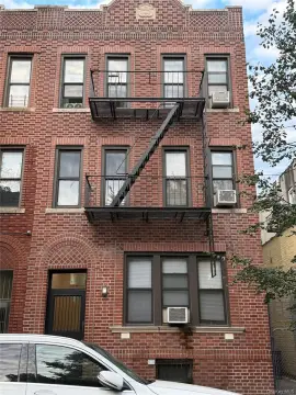 Brick Apartment Building with Basement