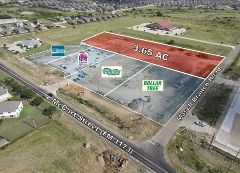 Commercial Land in Krum, Texas