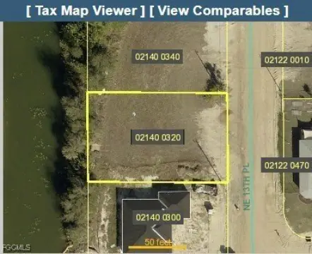 Canal-Front Lot in Cape Coral