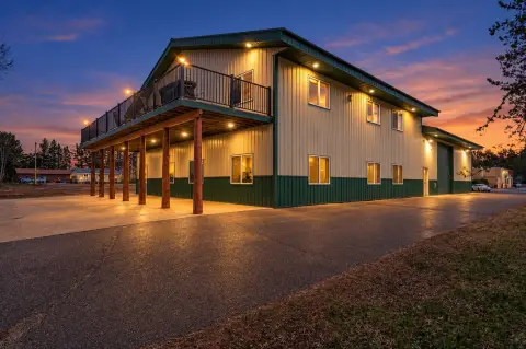 Mixed-Use Building with Large Garage