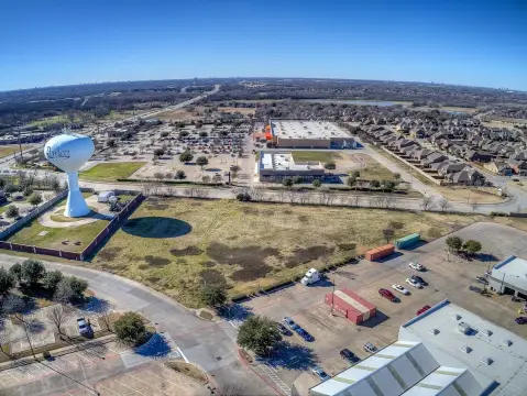 City-Approved Retail Center Land