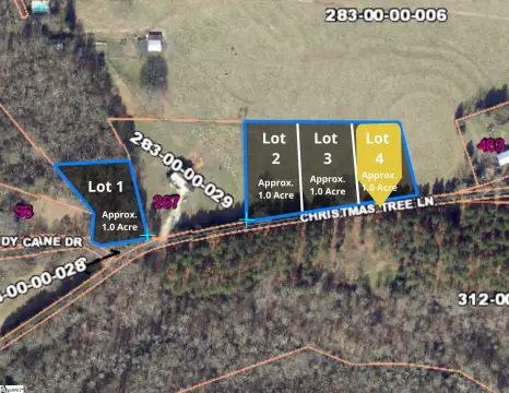 Residential Lot in Woodruff, SC