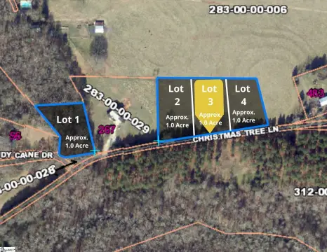 Residential Lot in Woodruff, SC