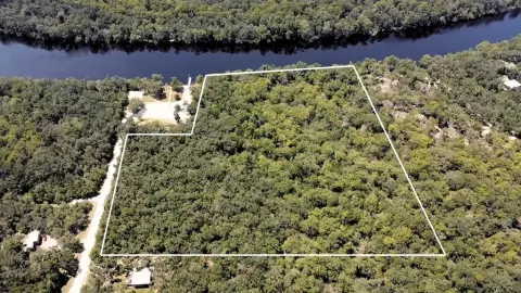 Suwannee River Waterfront Acreage