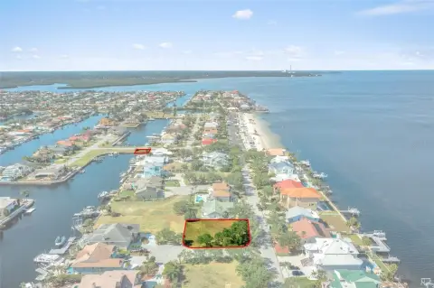 Waterfront Community Corner Lot