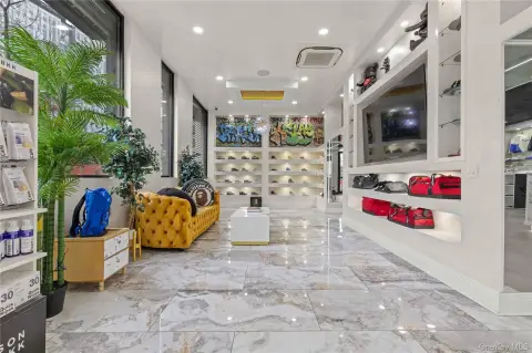 Luxury Storefront with Dual Entrances