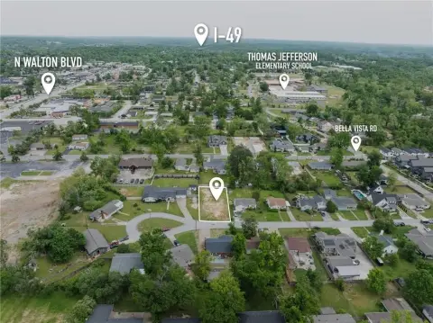 Downtown Bentonville Lot Ready to Build