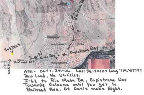 Residential Land in Needles, CA