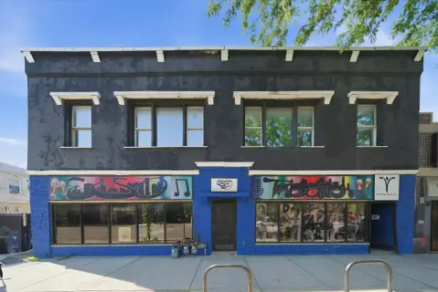 Theater and Mixed-Use Building