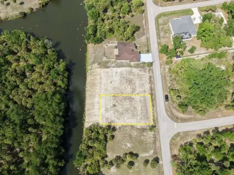 Cleared Waterfront Canal Lot