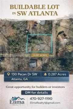 Residential Lot in Southwest Atlanta
