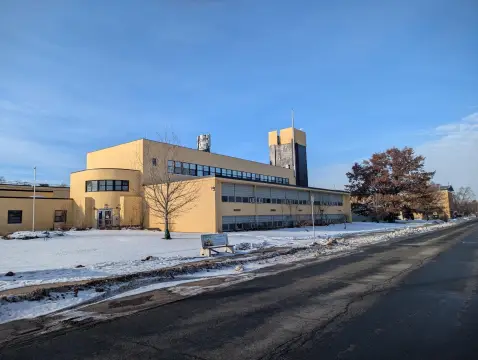 Three-Floor School Building