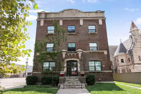 Renovated Brick Apartment Building