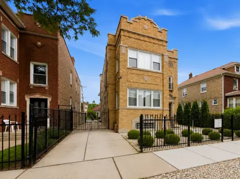 Brick Triplex with Large Parking