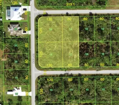Four Vacant Lots in Port Charlotte